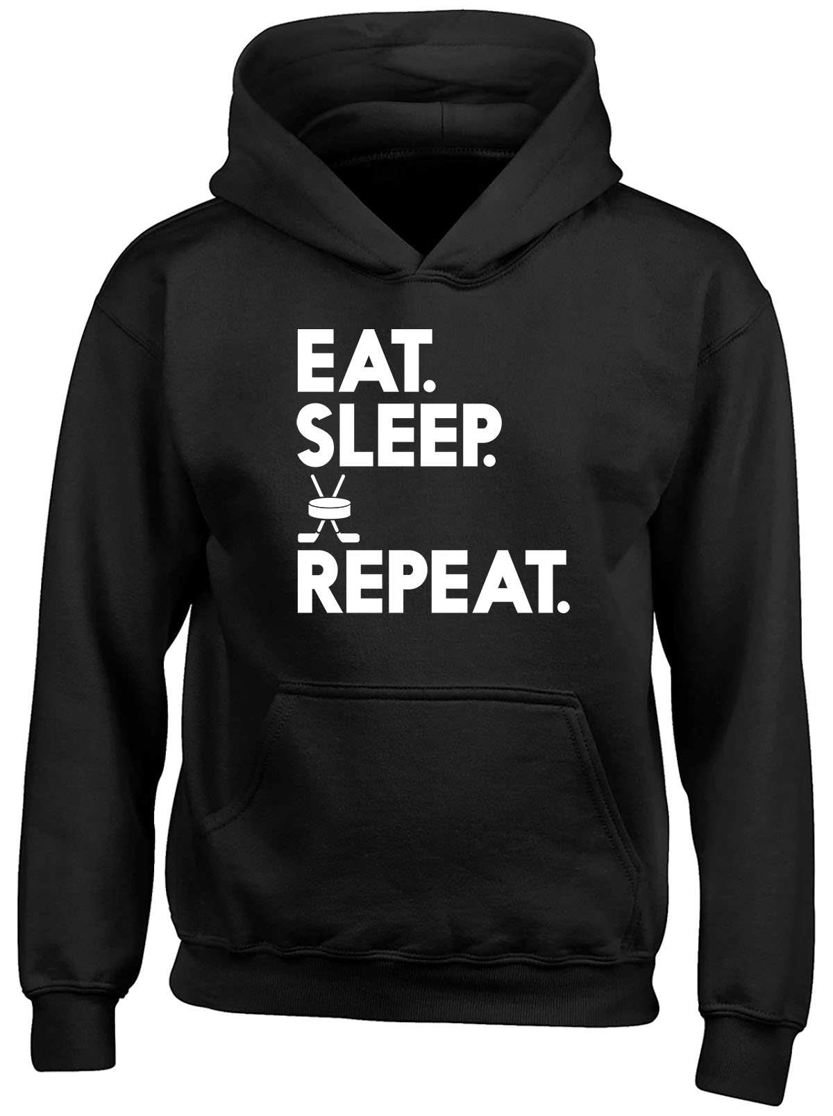 Eat Sleep Hockey Repeat Childrens Kids Hooded Top Hoodie Boys Girls eBay